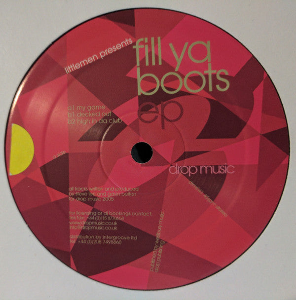 The Littlemen : Fill Ya Boots EP (12", EP)
