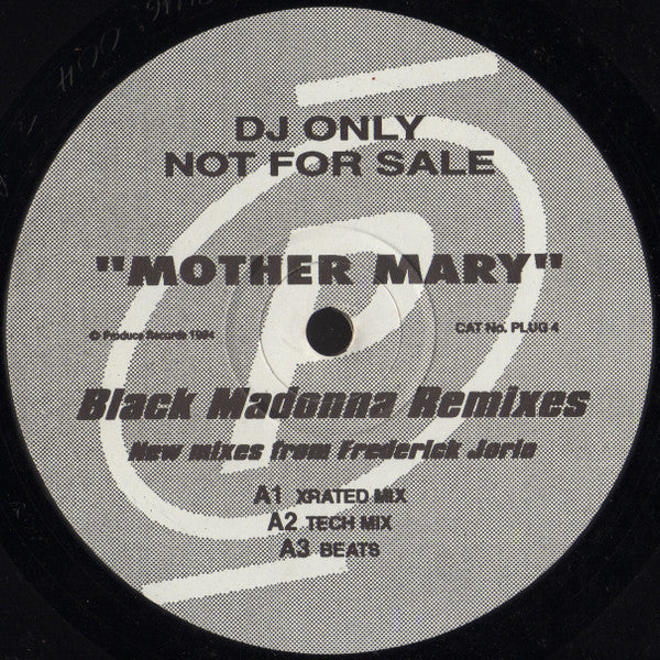 U.N.I.T.E.D. : Mother Mary (Black Madonna Remixes) (12", Promo)