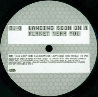 DJ Q : Landing Soon On A Planet Near You (12")