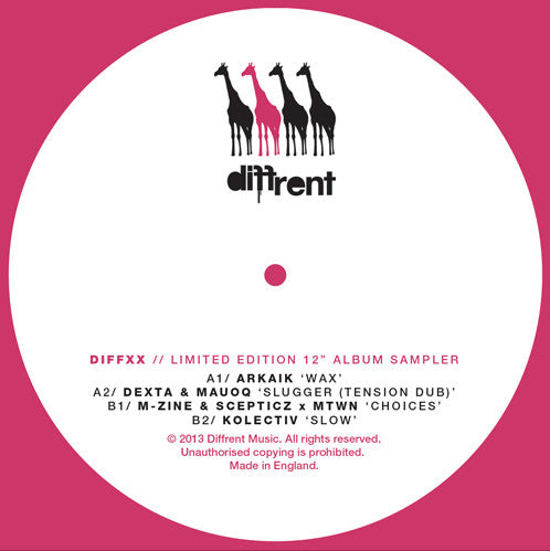 Various : Evolution Of The Giraffe (12", Album, Ltd, Smplr, Pin)