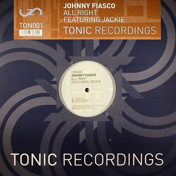 Johnny Fiasco Featuring Jackie Lopez : All Right (12")