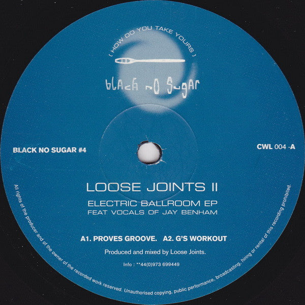 Loose Joints (2) : Electric Ballroom EP (12")