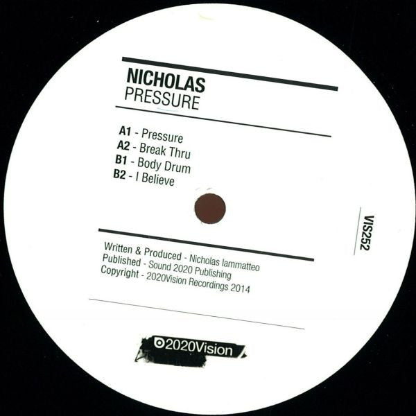 Nicholas (14) : Pressure (12")