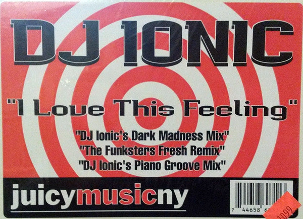 DJ Ionic : I Love This Feeling (12")