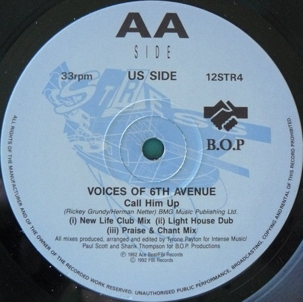 Voices Of 6th Avenue : Call Him Up (12")