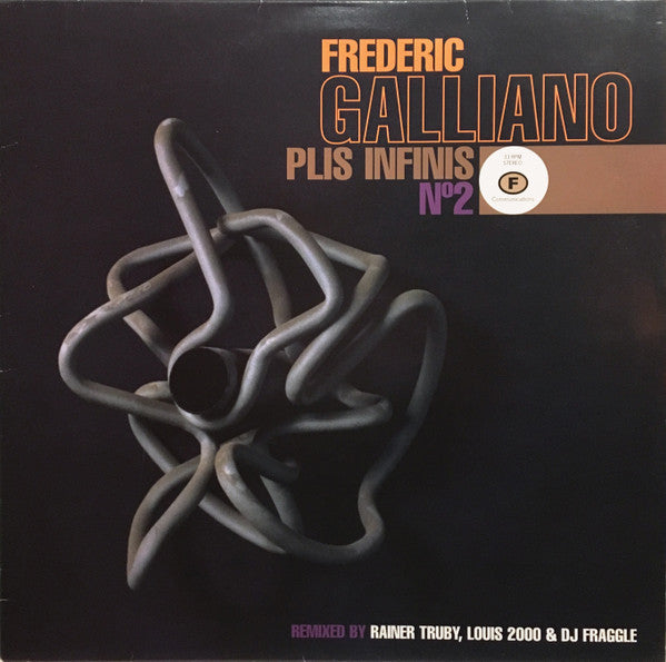 Frederic Galliano : Plis Infinis N°2 (12", Mono)