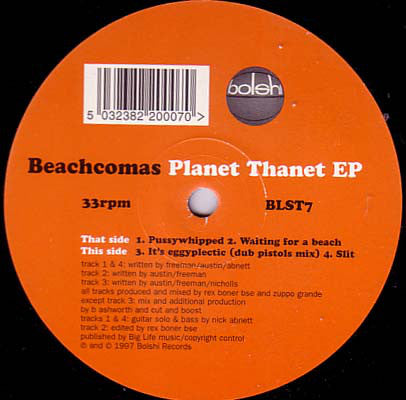 Beachcomas : Planet Thanet EP (12", EP)