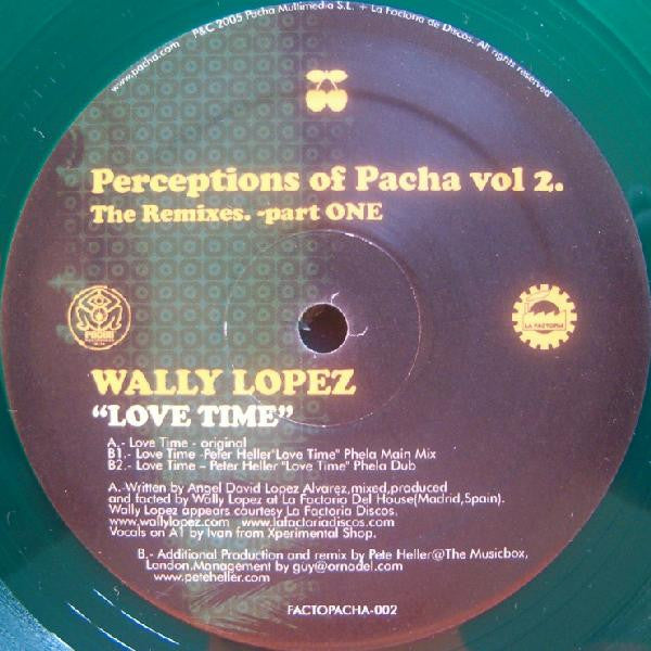 Wally Lopez : Love Time (12", Gre)