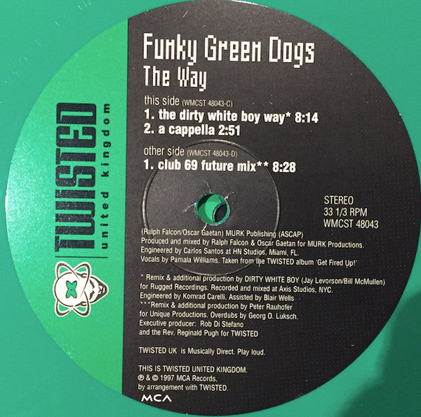 Funky Green Dogs : The Way (2x12", Single, Gre)