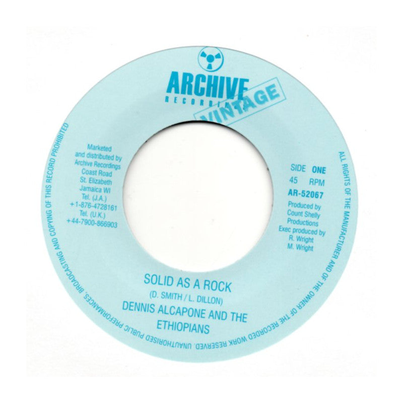 Dennis Alcapone And The Ethiopians - Solid As A Rock