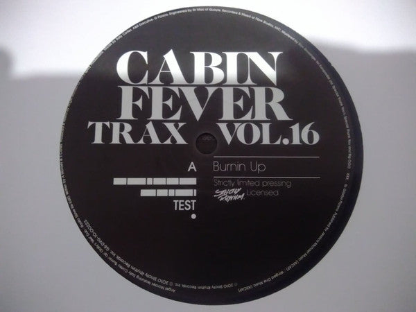 Cabin Fever (2) : Cabin Fever Trax Vol. 16 (12", Ltd)