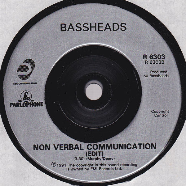 Bassheads : Is There Anybody Out There? (7")