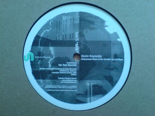 Kevin Reynolds (2) : Afrik / Anonymous Room At The Corridor Of Last Night (12")