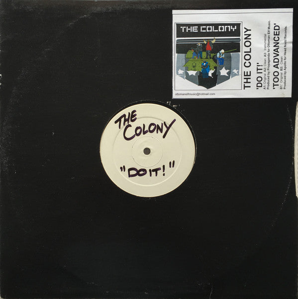 The Colony : Do It! / Too Advanced (12")