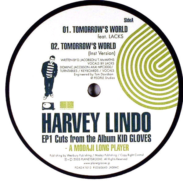 Harvey Lindo : EP 1 Cuts From The Album Kid Gloves (12", EP)