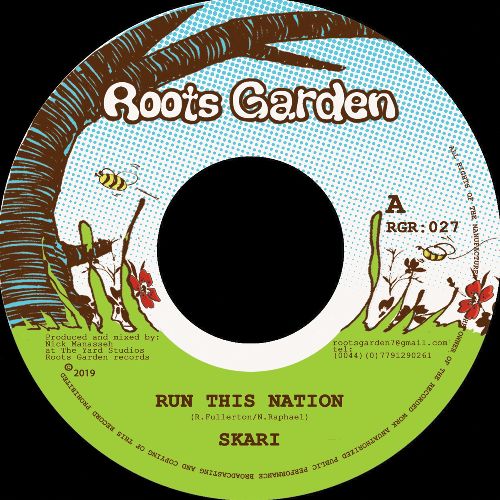 Manasseh & Skari - Run This Nation / Wrong Hands Dub (7" Vinyl) - Out Of Joint Records
