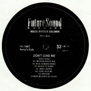 Housemaster Baldwin - Don't Lead Me - Out Of Joint Records