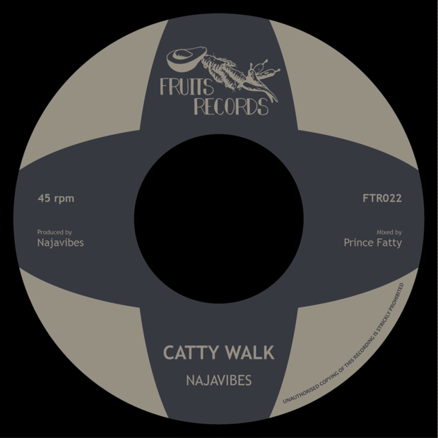Najavibes - Catty Walk // Insecurity (7" Vinyl) - Out Of Joint Records