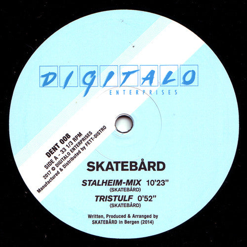 Skatebård / DJ Sotofett - Stalheim-Mix / Digitalo-Mix