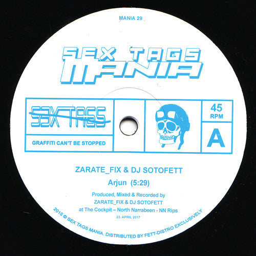 Zarate_Fix & DJ Sotofett – Arjun / Afroz