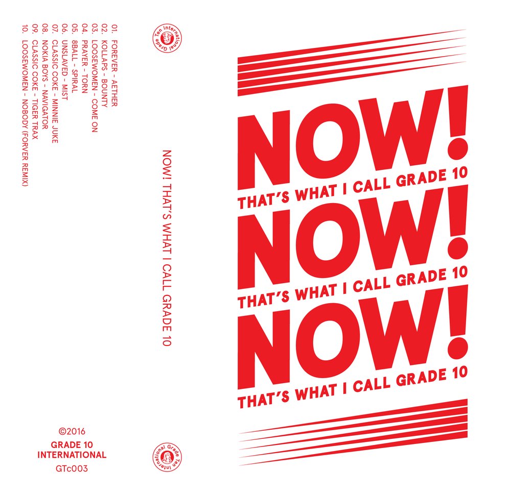 Now! That's What I Call Grade 10 Vol. 2 (Cassette) - Out Of Joint Records