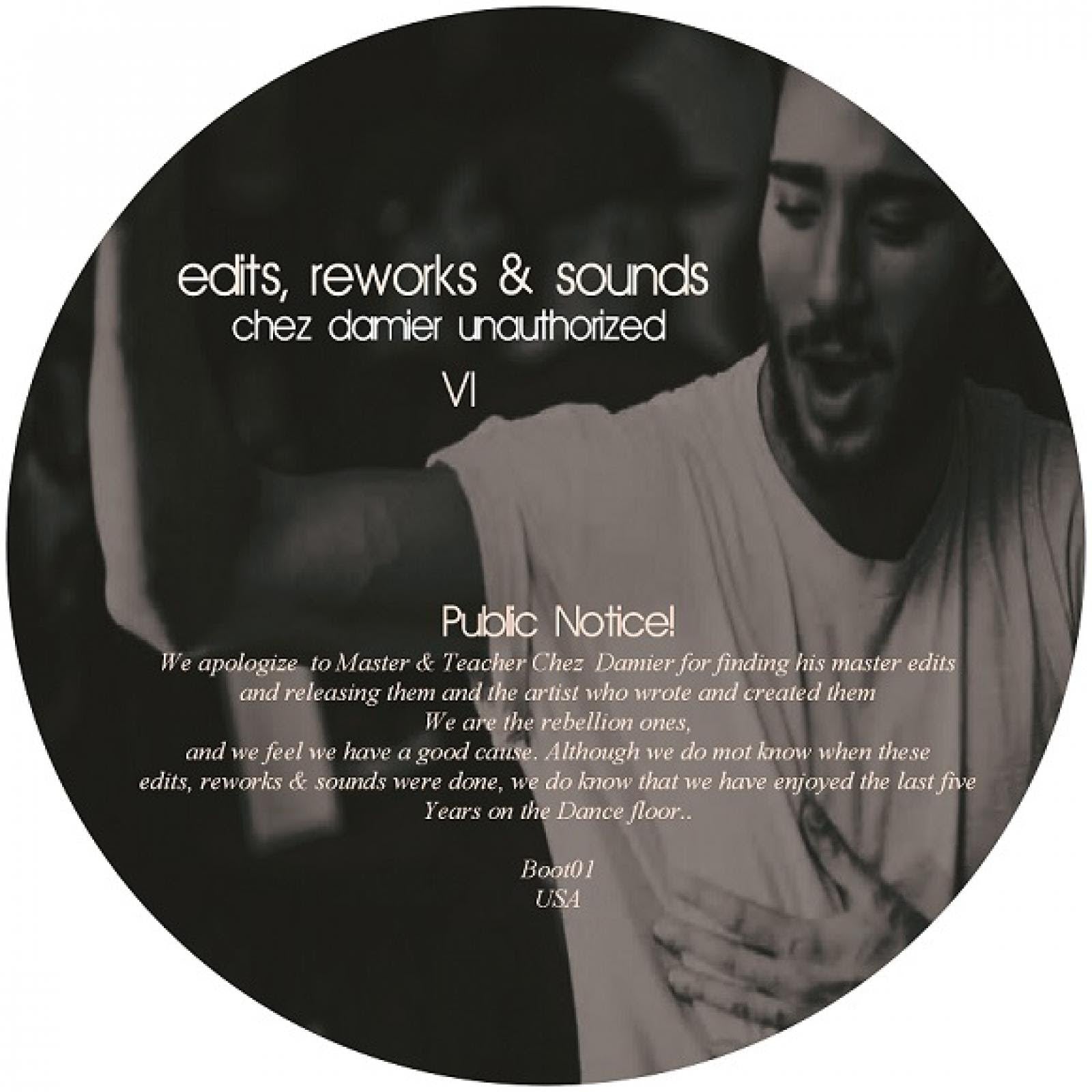 Unknown - Edits, Reworks & Sounds - Chez Damier Unauthorized