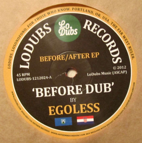 Egoless - Before / After EP (Pre-order) - Out Of Joint Records