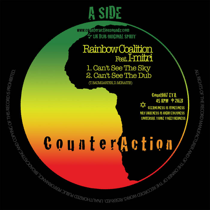 Rainbow Coalition Feat. I-Mitri - Can't See The Sky - Out Of Joint Records