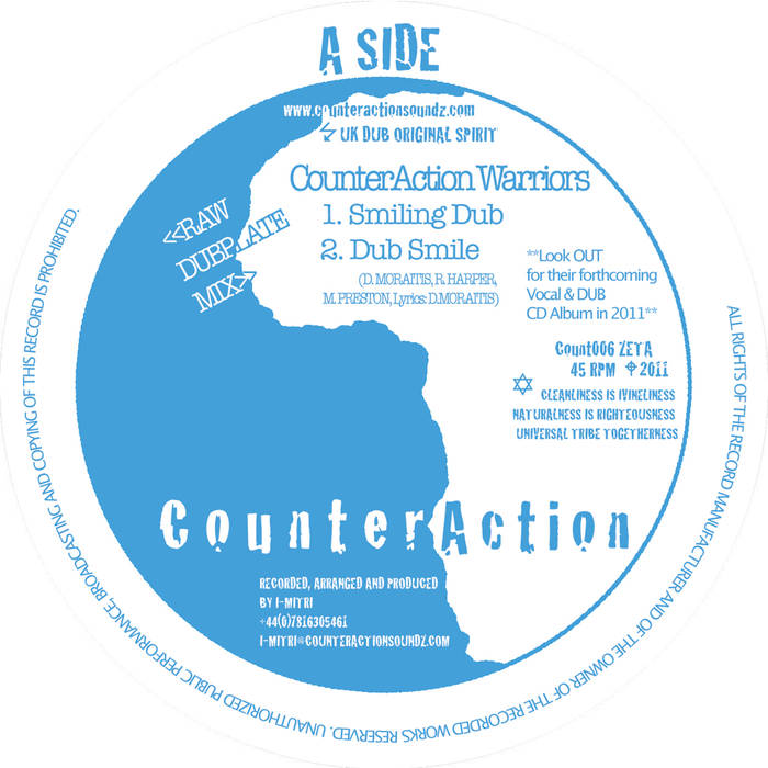 CounterAction Warriors / Jah Mystic - Smiling Dub / Macka - Out Of Joint Records