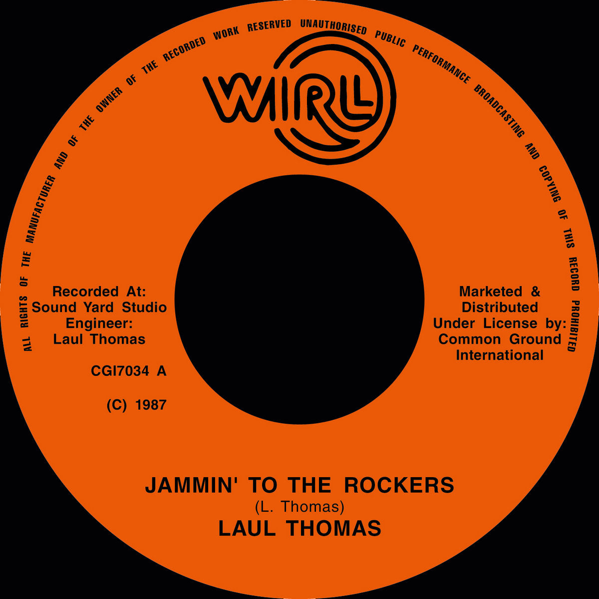 Laul Thomas - Jammin To The Rockers / Musical Meditation