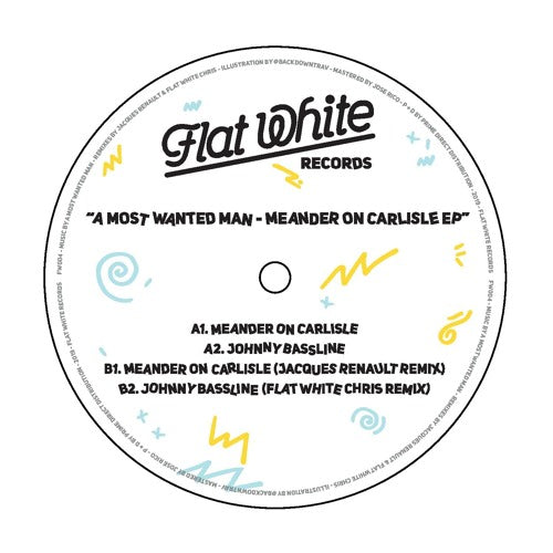 A Most Wanted Man - Meander On Carlisle EP - Out Of Joint Records