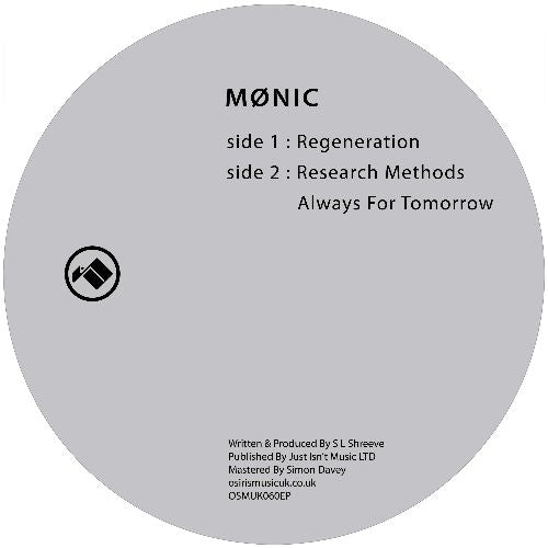 Mønic - Research Methods - Out Of Joint Records