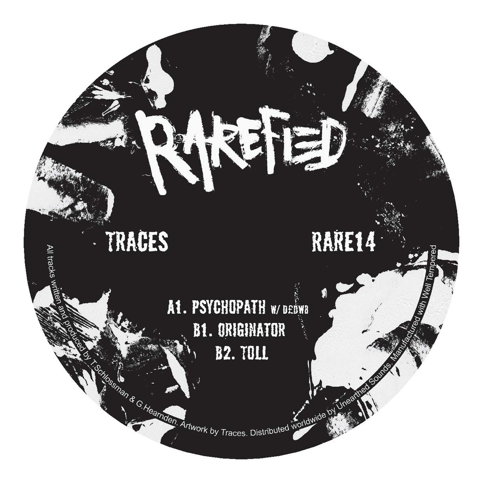 Traces - Psychopath - Out Of Joint Records