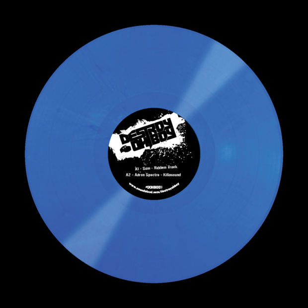 Various Artists - Destroy Oh Boy #3 (Blue Vinyl) - Out Of Joint Records