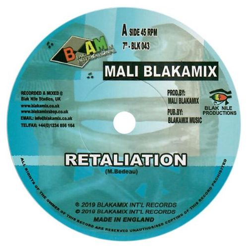Mali Blakamix - Retaliation - Out Of Joint Records