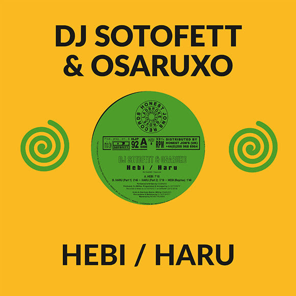 DJ Sotofett & Osaruxo - Hebi - Out Of Joint Records