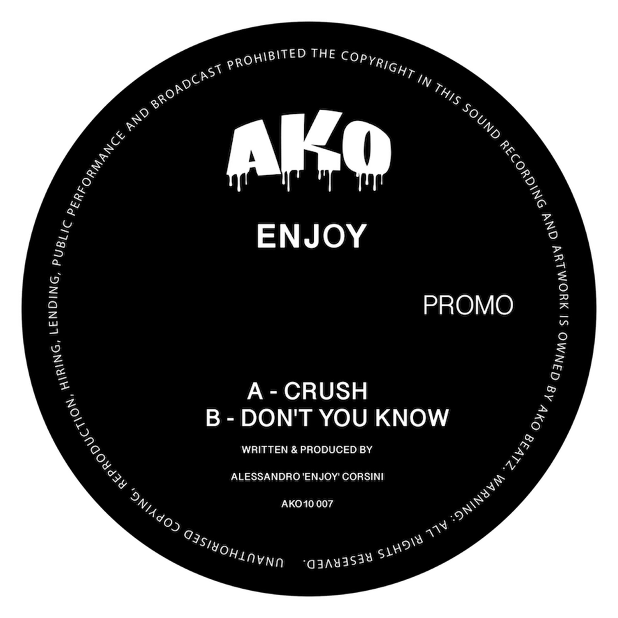 AKO10 Series Presents: Enjoy (Limited Smoke 10" Vinyl)