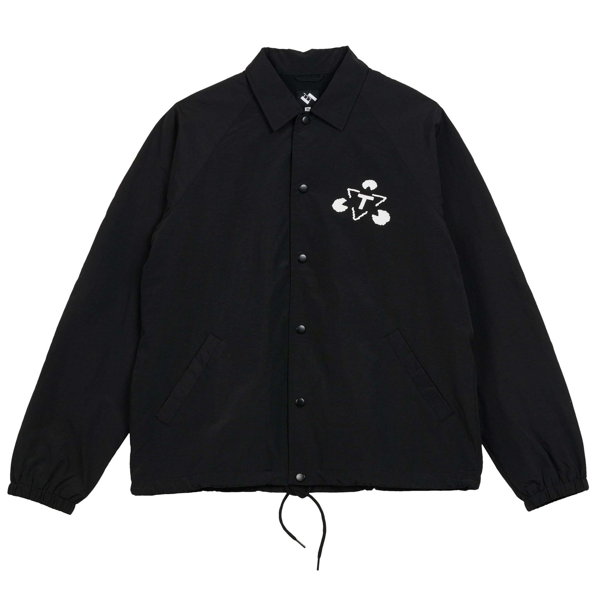 The Trilogy Tapes Three People Coach Jacket Black